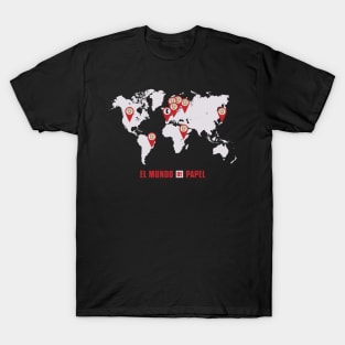 El mundo de Papel T-Shirt